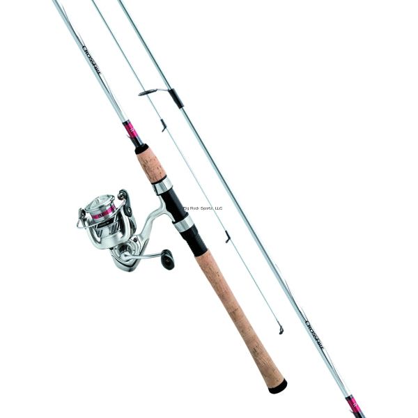 Diawa Crossfire LT Combo, 24 Size Reel, 6'6 2pc, Medium Action Spin –  Oomen's Fishing Tackle