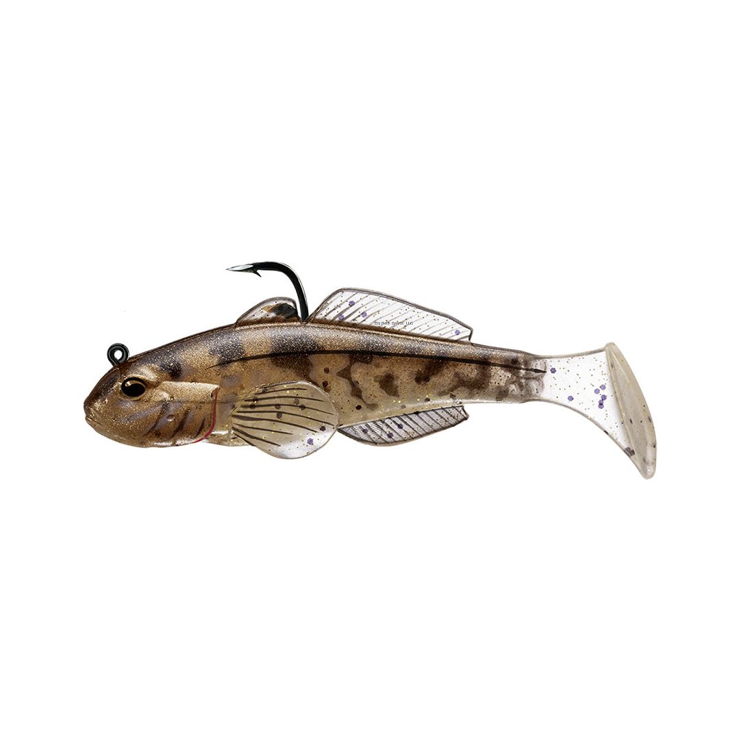 Live Target Goby Paddle Tail, 1/2-oz, 3-pk