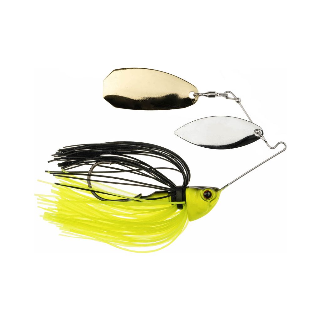 Freedom Speed Freak Compact Spinnerbait 1/2 Oz / Chartreuse Black
