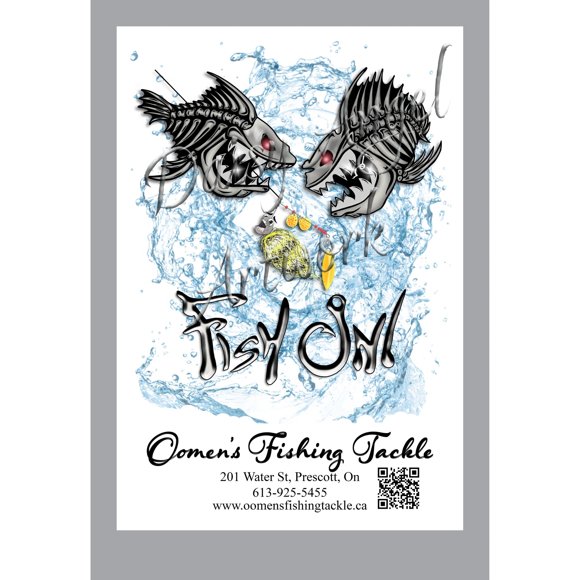 Fishing Hand Towel-Fish On! – Oomen's Fishing Tackle