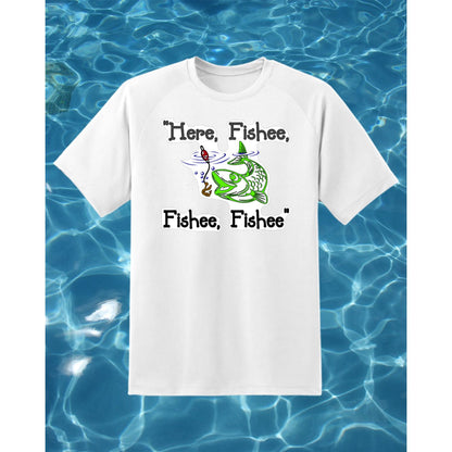 T-Shirt-Kids-Here Fishee, Fishee, Fishee