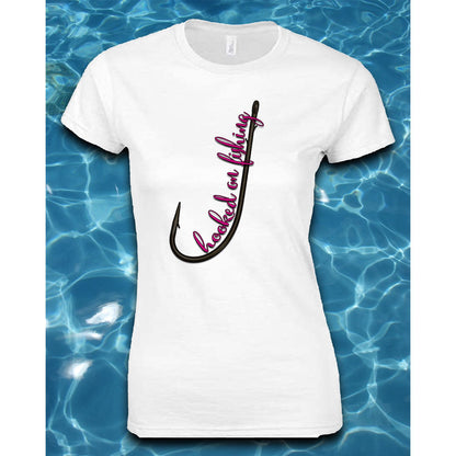 T-Shirt-Hooked on Fishing