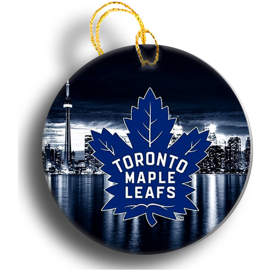 Favorite Sports Team Ceramic Holiday Ornament