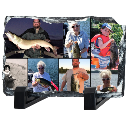 Have Your Fishing Photos Permanently Sublimated onto Slate