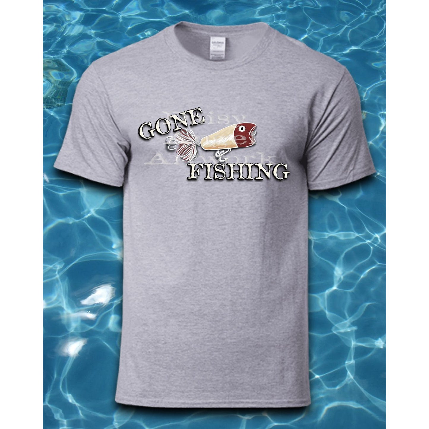 T-Shirt-Gone Fishing