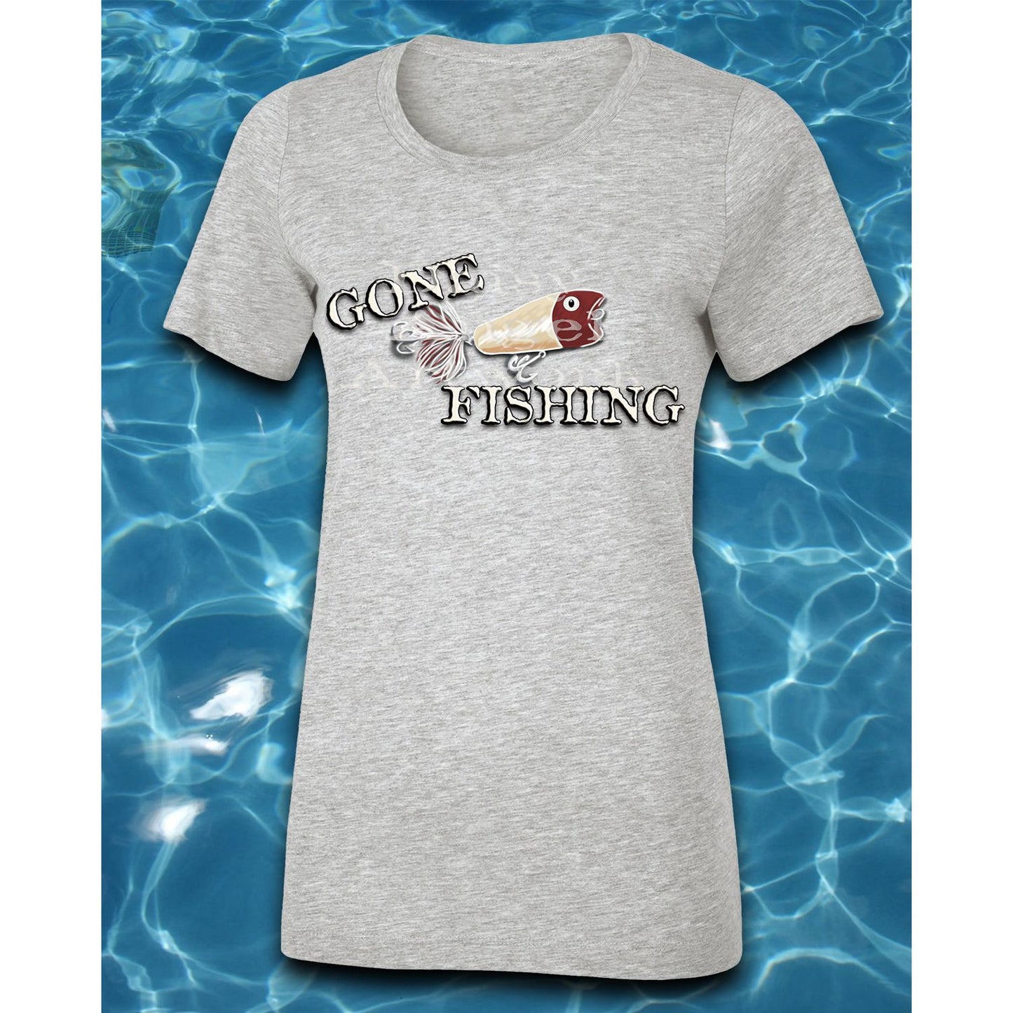T-Shirt-Gone Fishing