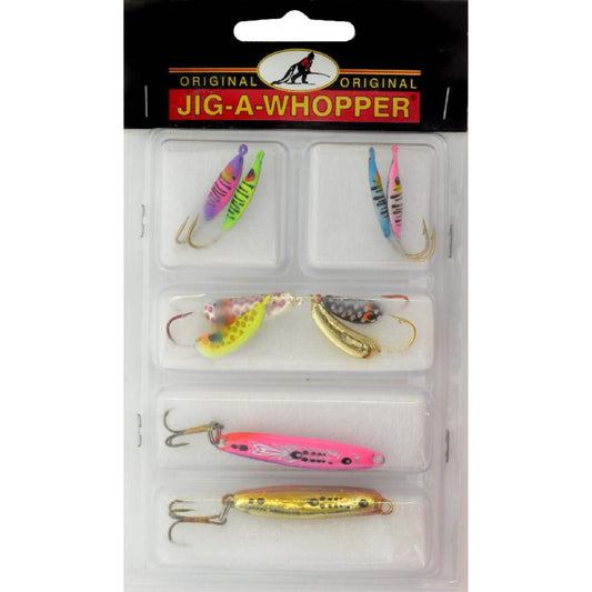 HT Jig-A-Whopper 18 Piece Panfish Lure Kit Assorted