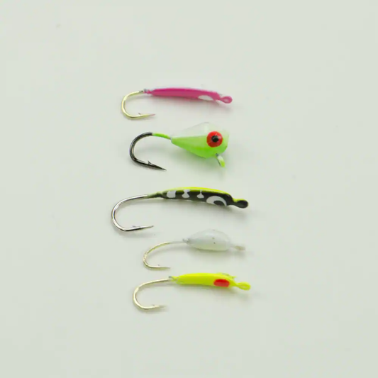 HT Hardwater Micro Jig, Assorted #8, 5Pk