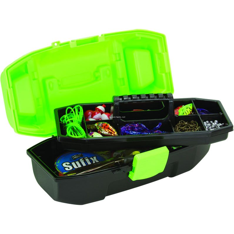 Plano Youth Tackle Box Zombie Fish Neon Green/Black