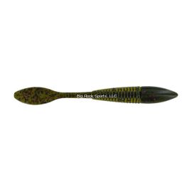 Big Bite Baits 4.5" Smallie Smasher 10Pk Green Pumpkin Purple Flake