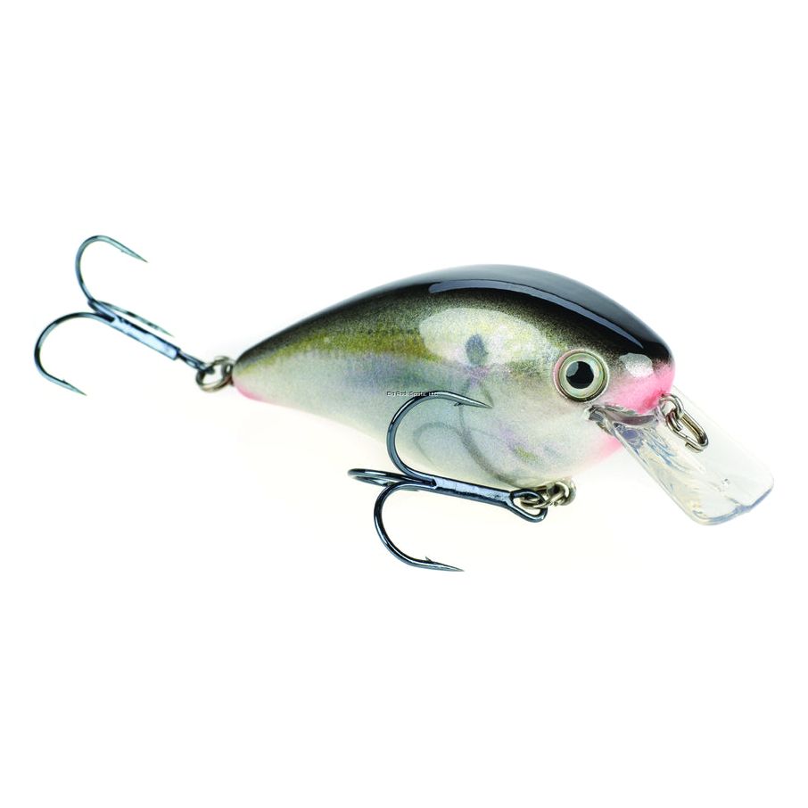 Strike King KVD 2.5 Square Bill Silent Crankbait, 3 1/4", 5/8oz Natural Shad