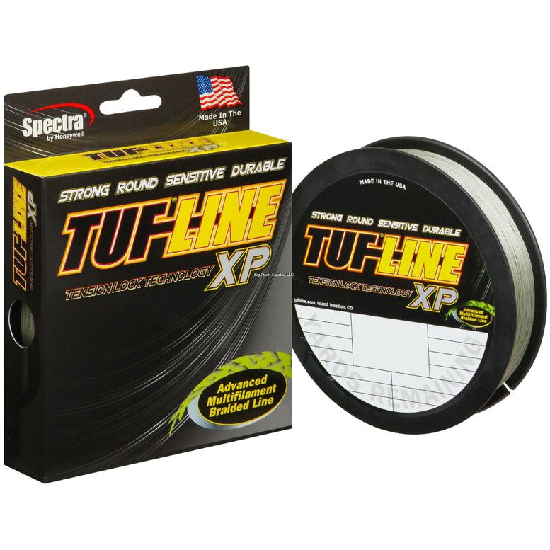 Tuf-Line XP Braided Line 150yd-Green-10lb