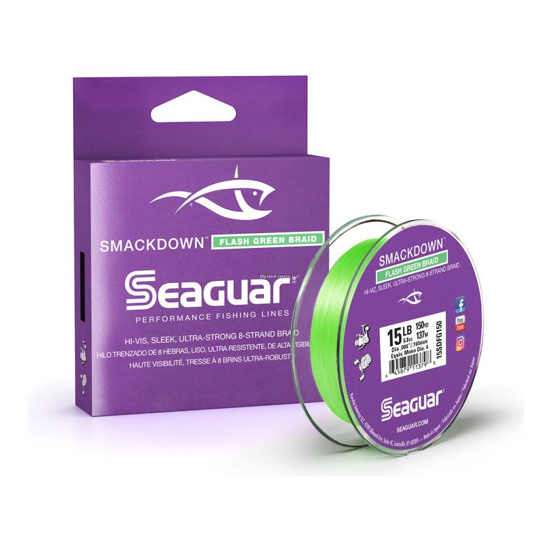 Seaguar Smackdown Braided Line 150yd-20lb