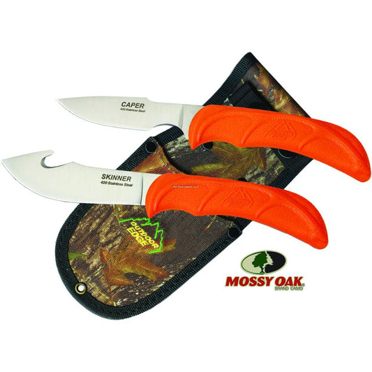 Outdoor Edge Wild-Pair Skinner Caper Combo with Sheath