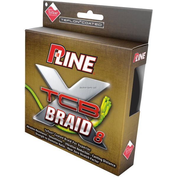 P-Line TCB Braid 8 10lb-High Visible Yellow – Oomen's Fishing Tackle