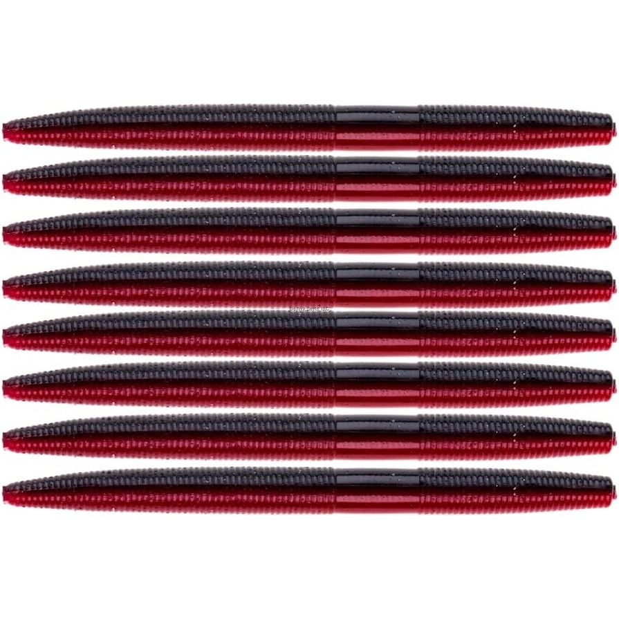 NetBait-ION - Baitfuel 5" 8Pk Red Shad