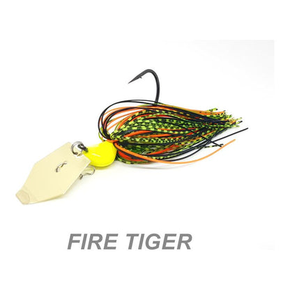 WOBD Bladed Jig, 1/2oz Fire Tiger