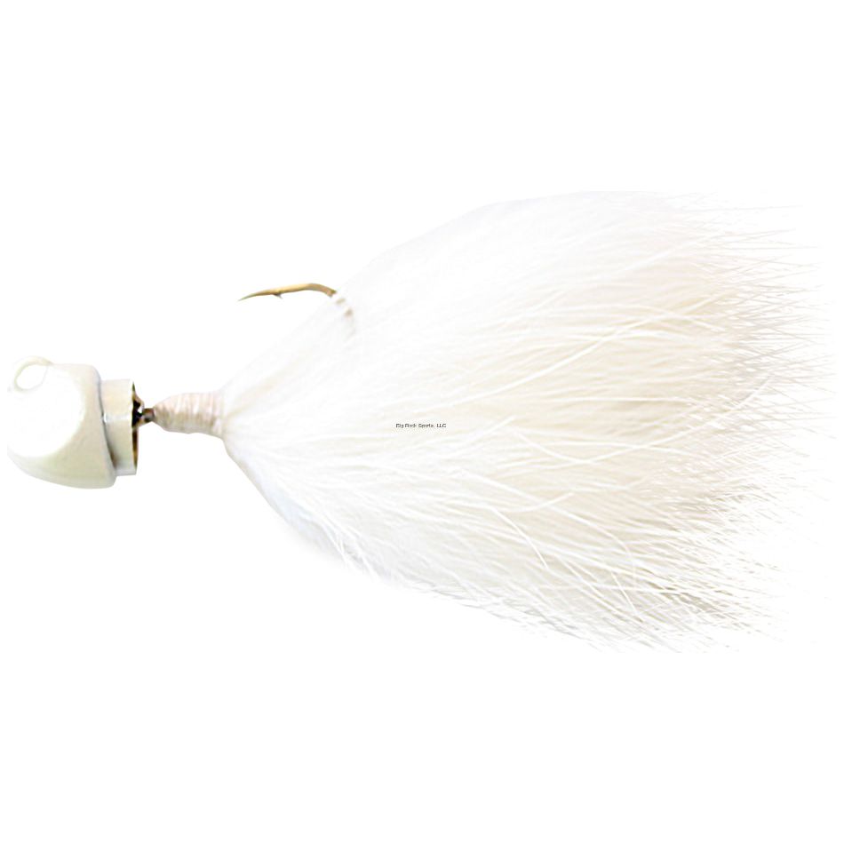 Freedom Marabou Swing Jig 1/8oz Lead-Free, White